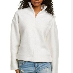 Vince Half Zip Funnel Pullover